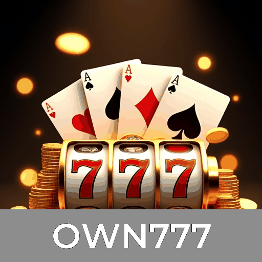 OWN777: Slots de Alto RTP, Mesa de Estratégia, Dealer ao Vivo